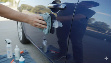 enlever trace de peinture voiture