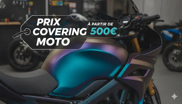 prix d'un covering moto
