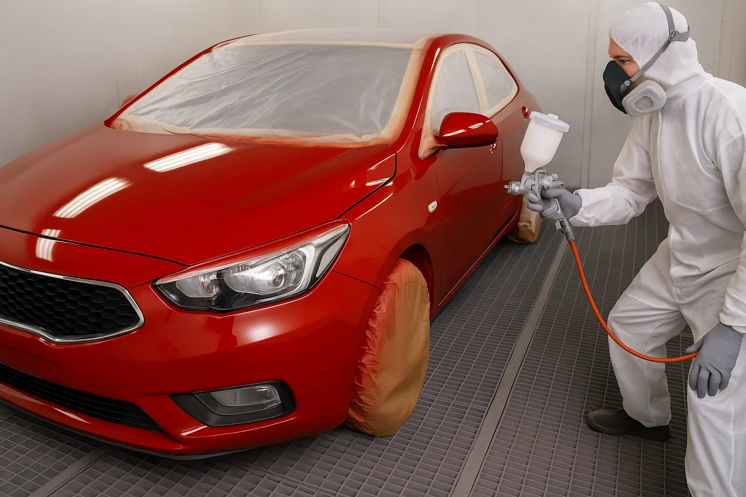 prix peinture complète voiture au black