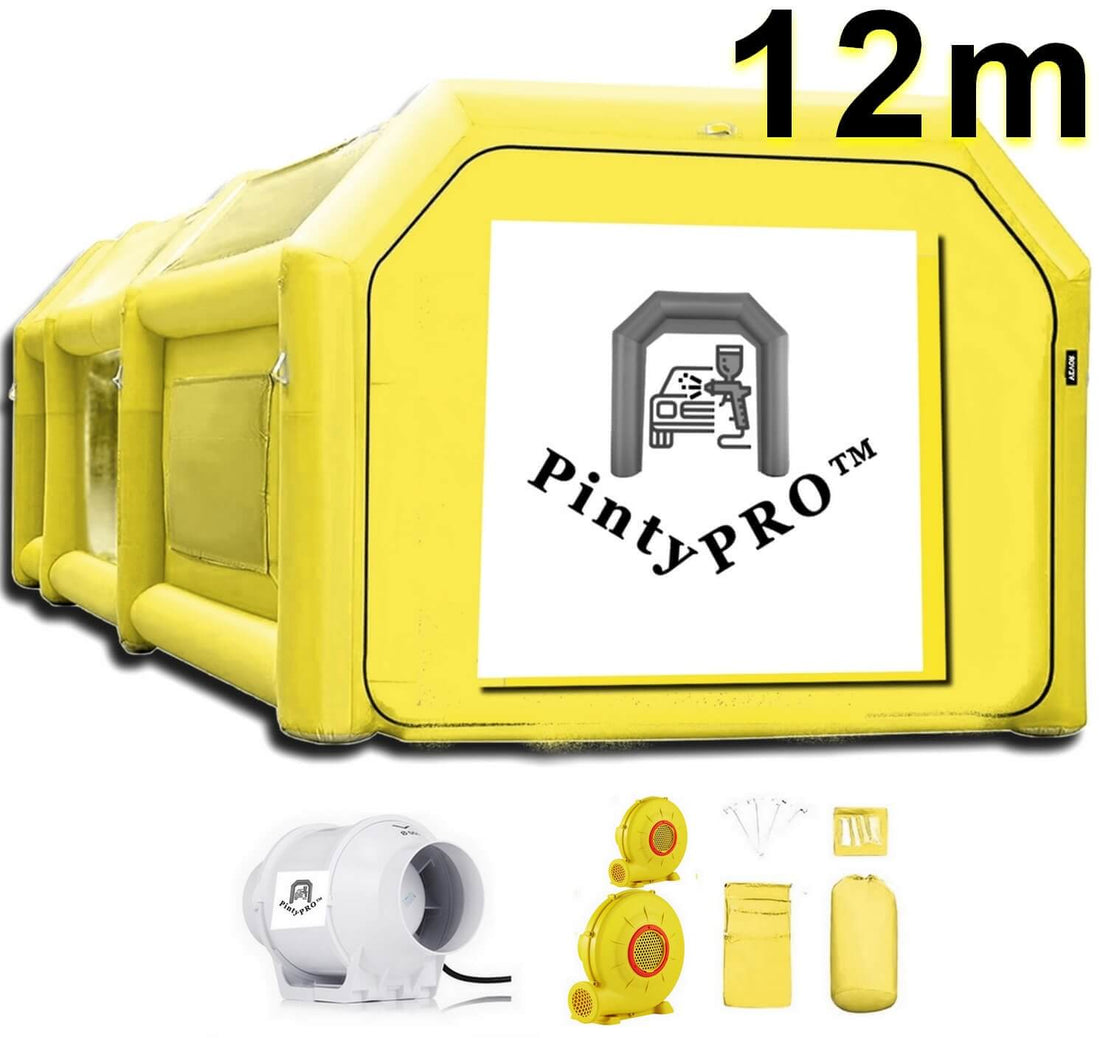 cabine peinture gonflable 12m