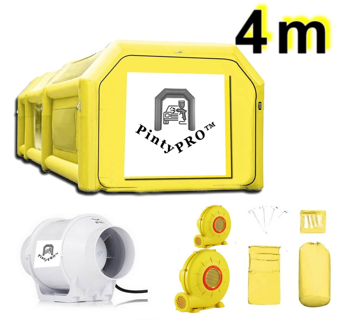 cabine de peinture gonflable 4m