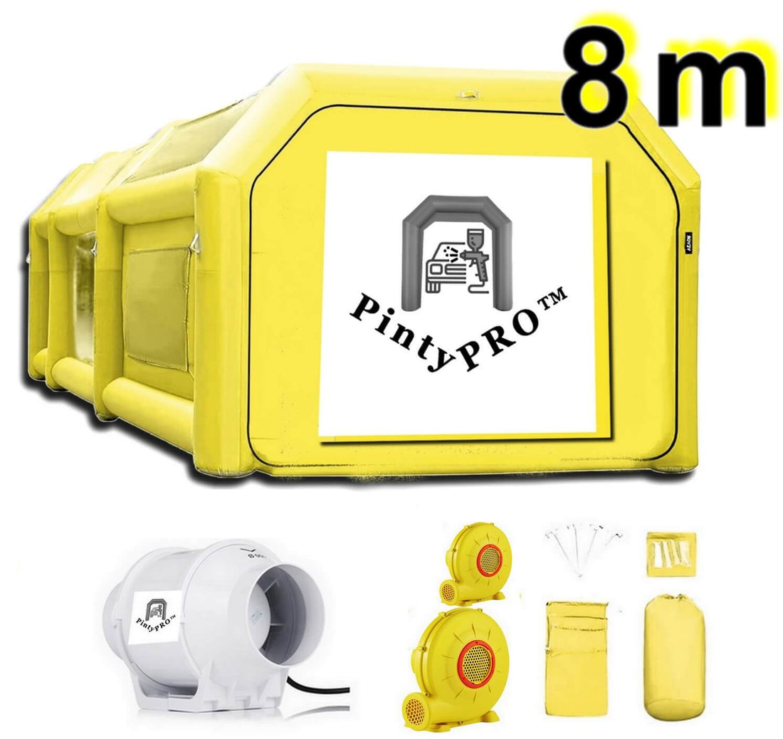 cabine de peinture gonflable 8m