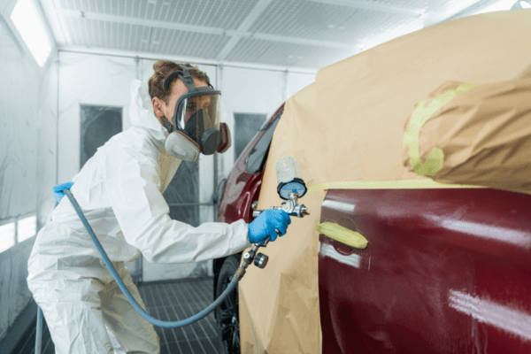 Peinture aérosol carrosserie