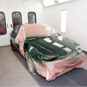 cabine de peinture automobile