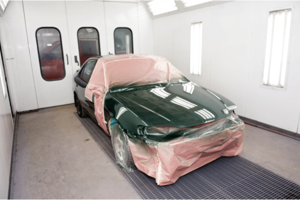 cabine de peinture automobile